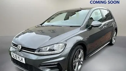Used VW Golf VII R-line 150 HP (110 kW) 2019 Grey Hatchback