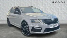 Meteor grey Used 2020 Skoda Octavia vRS Estate | £21,000 (Fair price)