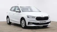 Moon white metallic Used 2023 Skoda Fabia Comfort Hatchback | £13,495 (Good price)