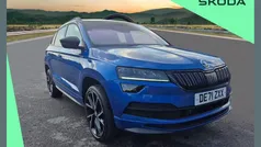 Blue Used 2021 Skoda Karoq SportLine SUV | £19,000 (Fair price)