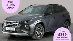 Grey Used 2022 Hyundai Tucson N Line SUV | £19,161 (Fair price)