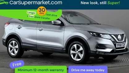 Used Nissan Qashqai Acenta 116 HP (85 kW) 2018 Silver SUV