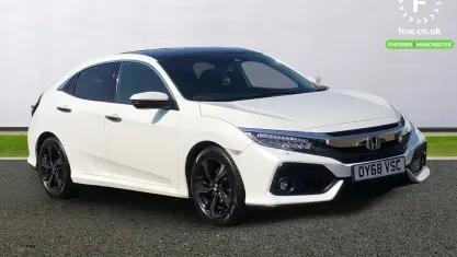 Used Honda Civic Prestige 182 HP (133 kW) 2018 White Hatchback