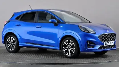 Used Ford Puma ST-Line 125 HP (91 kW) 2021 Blue SUV