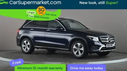 Second-hand Mercedes GLC250 204 CP (150 kW) 2018 Albastru Break