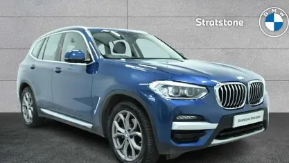 Used BMW X3 xLine 190 HP (139 kW) 2021 Blue SUV