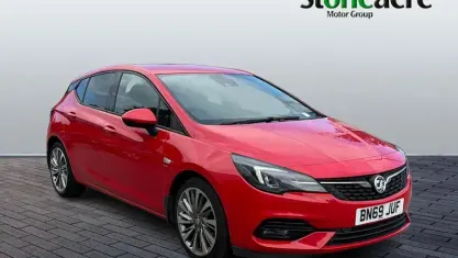 Used Vauxhall Astra SRi 145 HP (106 kW) 2020 Red Hatchback