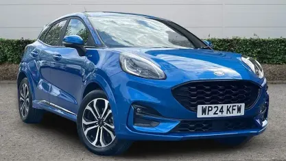 Używany Ford Puma ST-Line 125 KM (91 kW) 2023 Niebieski SUV