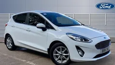 White Used 2018 Ford Fiesta Zetec Hatchback | £9,000 (Fair price)
