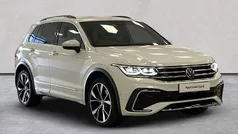 White Used 2021 VW Tiguan R-line SUV | £23,421 (Fair price)