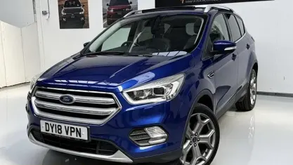 Used Ford Kuga ST-Line X 150 HP (110 kW) 2018 Blue SUV