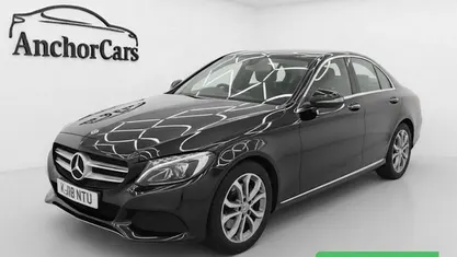 Used Mercedes C220 Premium Plus 170 HP (125 kW) 2018 Black Sedan