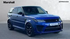 Blue Used 2021 Land Rover Range Rover Sport SVR SUV | £53,416 (Good price)