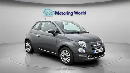 Used Fiat 500 Lounge 69 HP (50 kW) 2018 Grey Hatchback