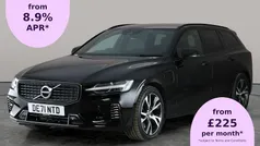 Black Used 2021 Volvo V60 R-Design Estate | £15,495 (Fair price)