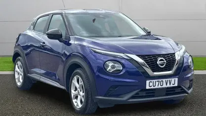 Used Nissan Juke Acenta 117 HP (86 kW) 2020 Blue SUV