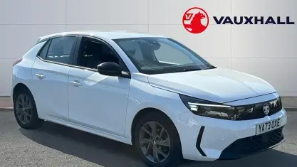 Used Vauxhall Corsa Design Edition 75 HP (55 kW) 2023 White Hatchback