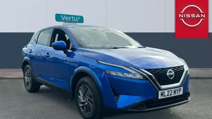 Used Nissan Qashqai Acenta Premium 158 HP (116 kW) 2022 Blue SUV