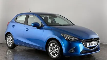 Blue Used 2017 Mazda 2 Hatchback | £8,900 (Fair price)