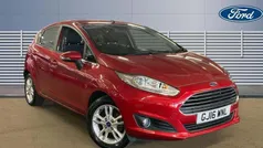 Red Used 2016 Ford Fiesta Zetec Hatchback | £8,578 (Fair price)