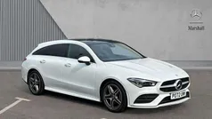 Digital white metallic Used 2022 Mercedes CLA180 AMG Line Premium Plus Sedan | £24,743 (Good price)