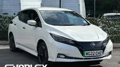White Used 2022 Nissan Leaf Tekna Hatchback | £14,968 (Fair price)