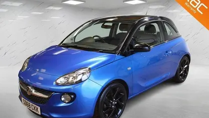 Used Vauxhall Adam 69 HP (50 kW) 2018 Blue Hatchback