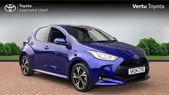 Blue Used 2024 Toyota Yaris Hybrid Design Hatchback | £19,414 (Fair price)