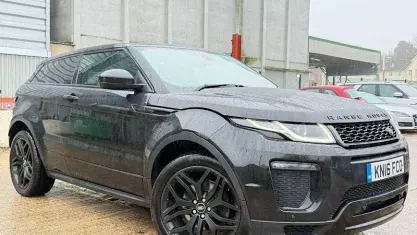 Used Land Rover Range Rover evoque HSE Dynamic 180 HP (132 kW) 2016 Black Coupe