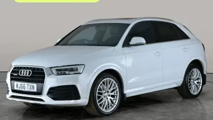 Used Audi Q3 S-line plus 184 HP (135 kW) 2016 White SUV