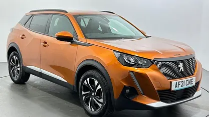 Orange Used 2021 Peugeot 2008 Allure Premium SUV | £11,558 (Fair price)