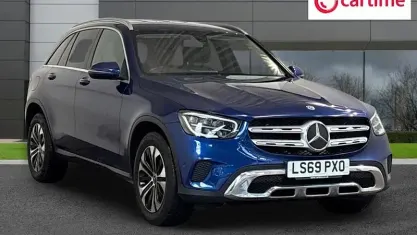 Used Mercedes GLC220 194 HP (142 kW) 2019 Blue SUV