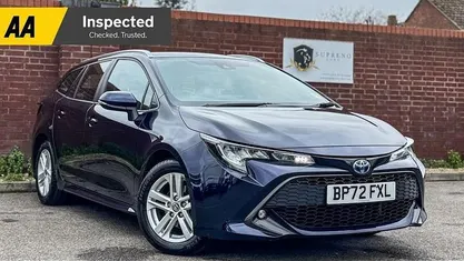 Used Toyota Corolla 122 HP (89 kW) 2022 Blue Estate