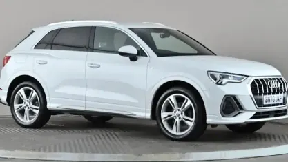 Used Audi Q3 S-Line 150 HP (110 kW) 2020 White SUV