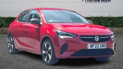 Used Vauxhall Corsa-e 100 kW (136 HP) 2022 Red Hatchback