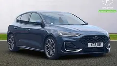 Blue Used 2022 Ford Focus ST-Line Hatchback | £18,299 (Fair price)