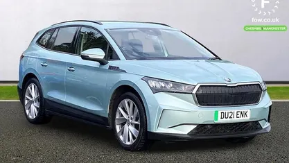 Used Skoda Enyaq iV Suite 131 kW (179 HP) 2021 Silver SUV