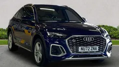 Blue Used 2022 Audi Q5 Sportback S-Line SUV | £34,765 (Fair price)