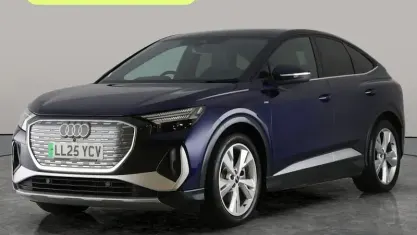 Used Audi Q4 Sportback e-tron S-Line 210 kW (286 HP) 2025 Blue SUV