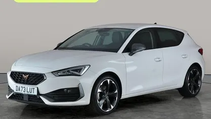 Used Cupra Leon 150 HP (110 kW) 2023 White Hatchback