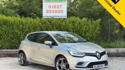 Begagnad Renault Clio IV GT-Line 90 HK (66 kW) 2018 Silver Halvkombi