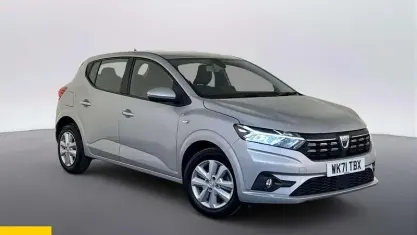 Używany Dacia Sandero Comfort 91 KM (66 kW) 2021 Szary Hatchback