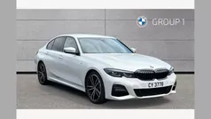White Used 2021 BMW 330 M Sport Sedan | £27,850 (Fair price)