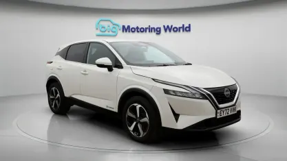 Używany Nissan Qashqai N-Connecta 190 KM (139 kW) 2022 Biały SUV