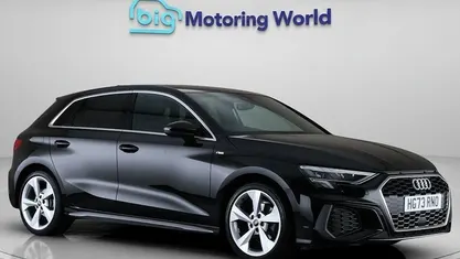 Used Audi A3 Sportback S-Line 150 HP (110 kW) 2023 Black Hatchback