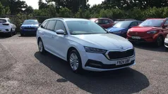 White Used 2024 Skoda Octavia SE Technology Estate | £20,404 (Fair price)