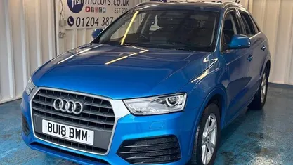 Used Audi Q3 Sport 150 HP (110 kW) 2018 Blue SUV