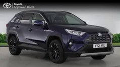 Blue Used 2021 Toyota RAV4 Hybrid Design SUV | £24,650 (Good price)