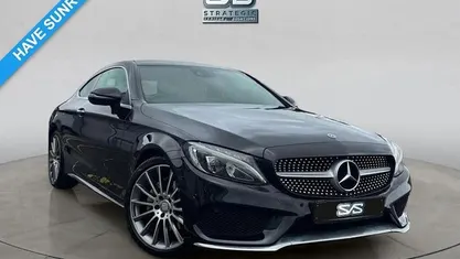 Used Mercedes C220 AMG Line Premium Plus 170 HP (125 kW) 2018 Coupe