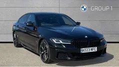 Black Used 2023 BMW 520 M Sport Sedan | £32,495 (Fair price)